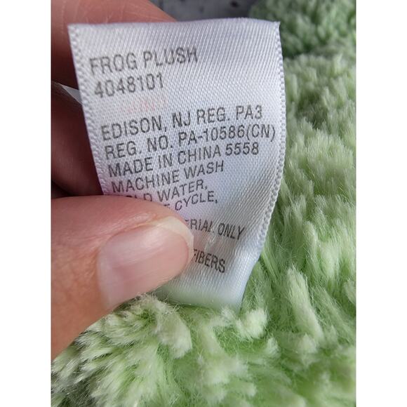 Baby Gund Large Frog Plush Stuffed Animal 17 Inches Long - Picture 5 of 6